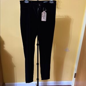 Black Velveteen Skinny Pants by Blank NUC Crybaby